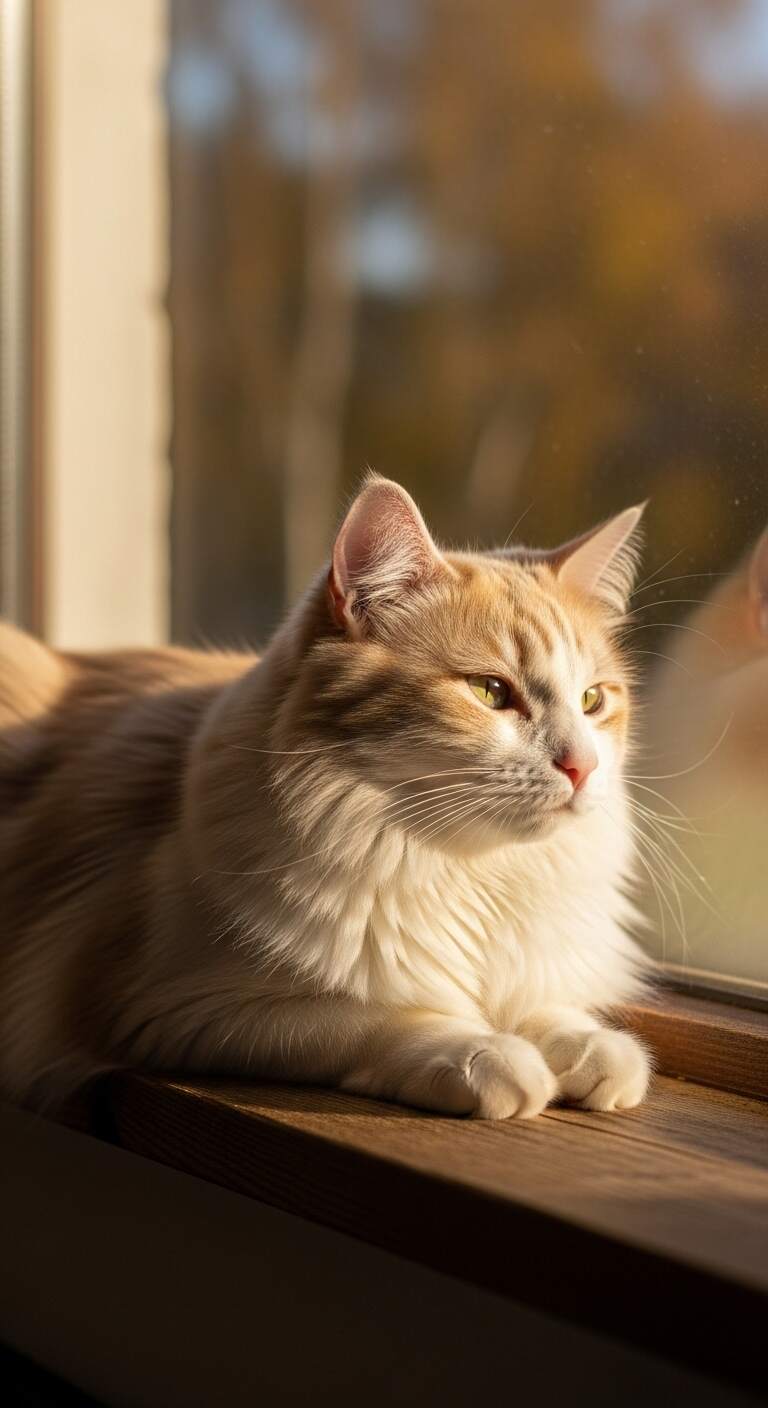 Golden Light and Whiskers A Study in Beautiful